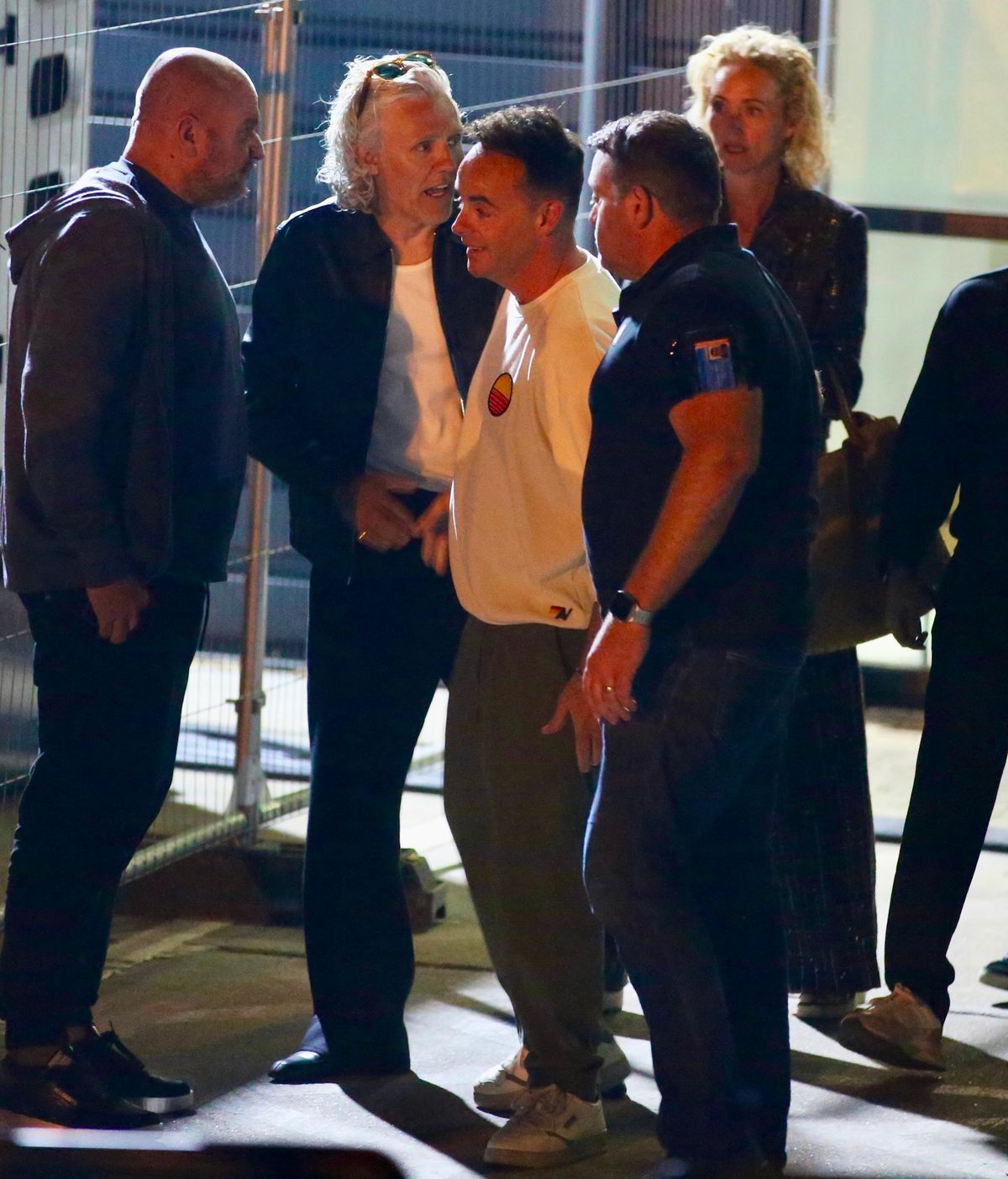 Ant was surrounded by security