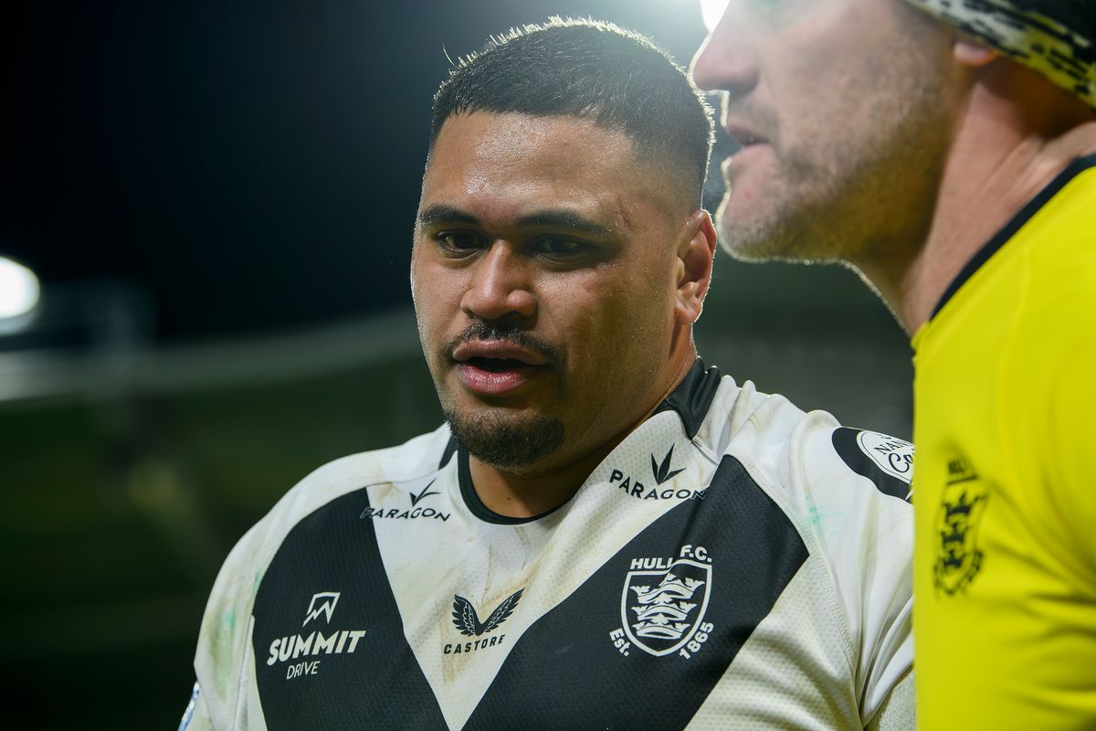 Hull FC prop Sam Lisone.