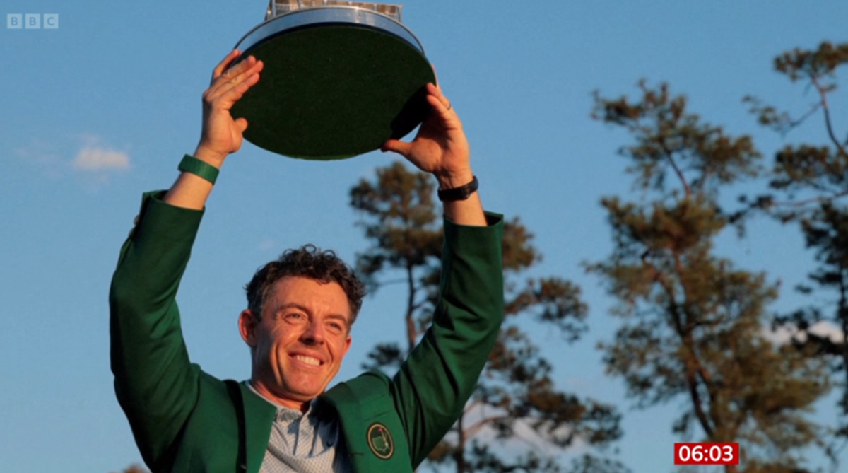 Rory McIlroy won the Masters for a second time in a row
