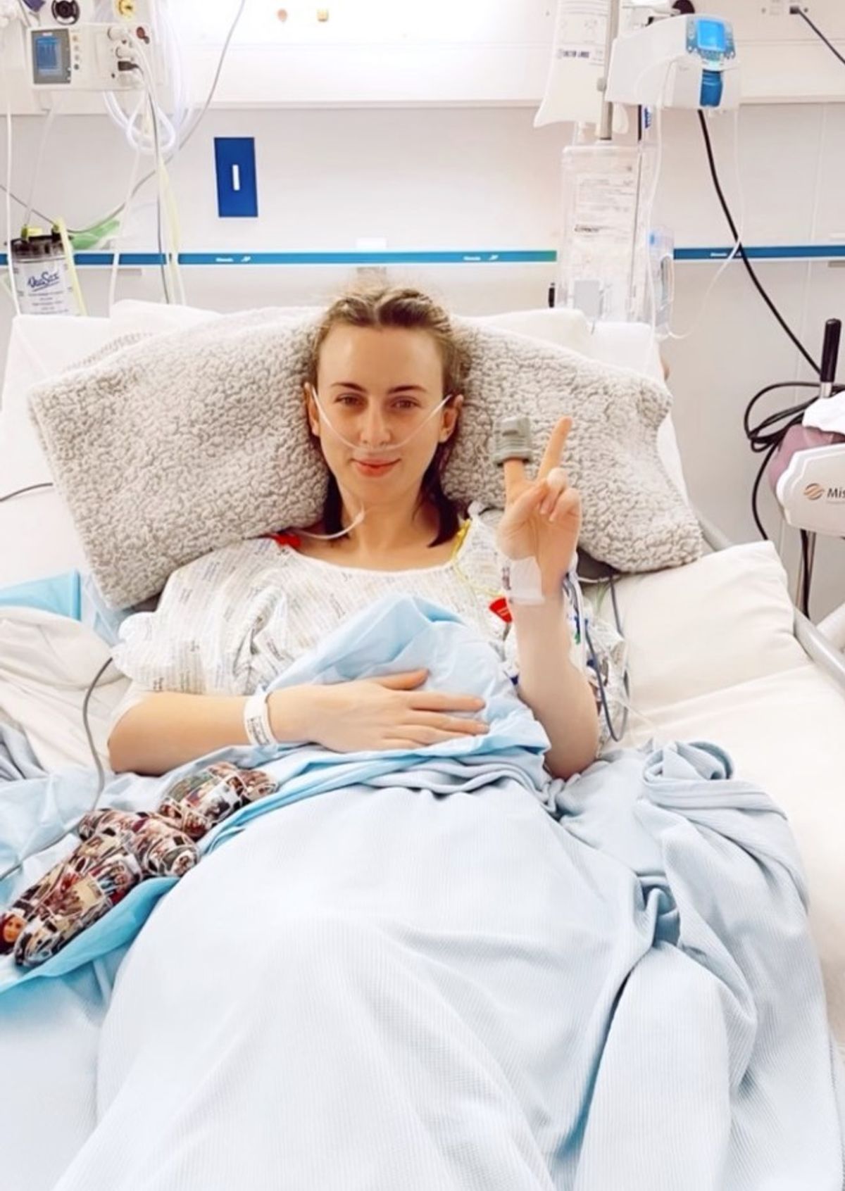 Aisling Gallagher has opened up about her personal experience with bowel cancer