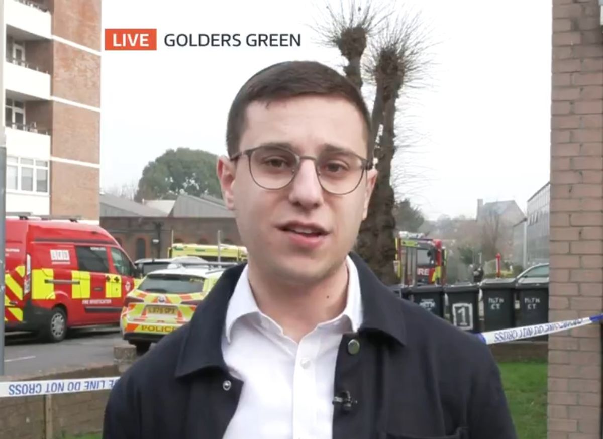 Dov Forman appeared via video link on GMB