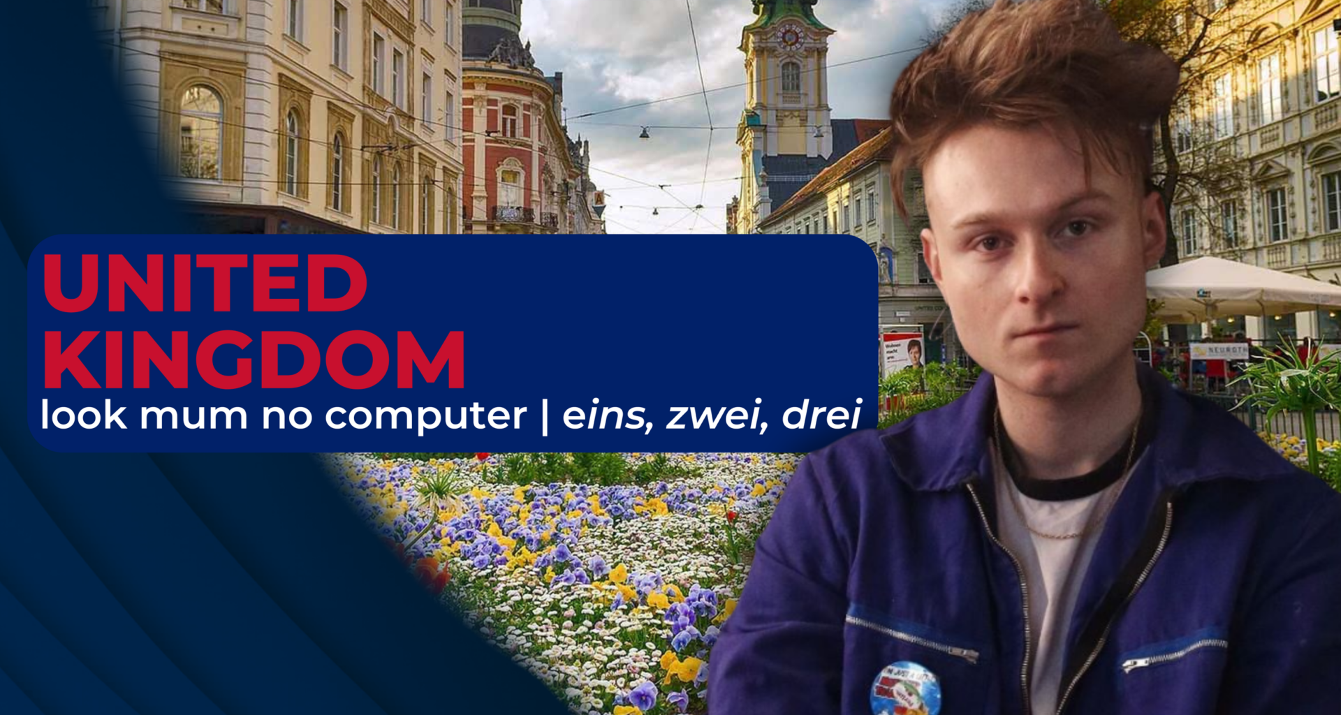 Meet the United Kingdom’s LOOK MUM NO COMPUTER and his song Eins, Zwei, Drei