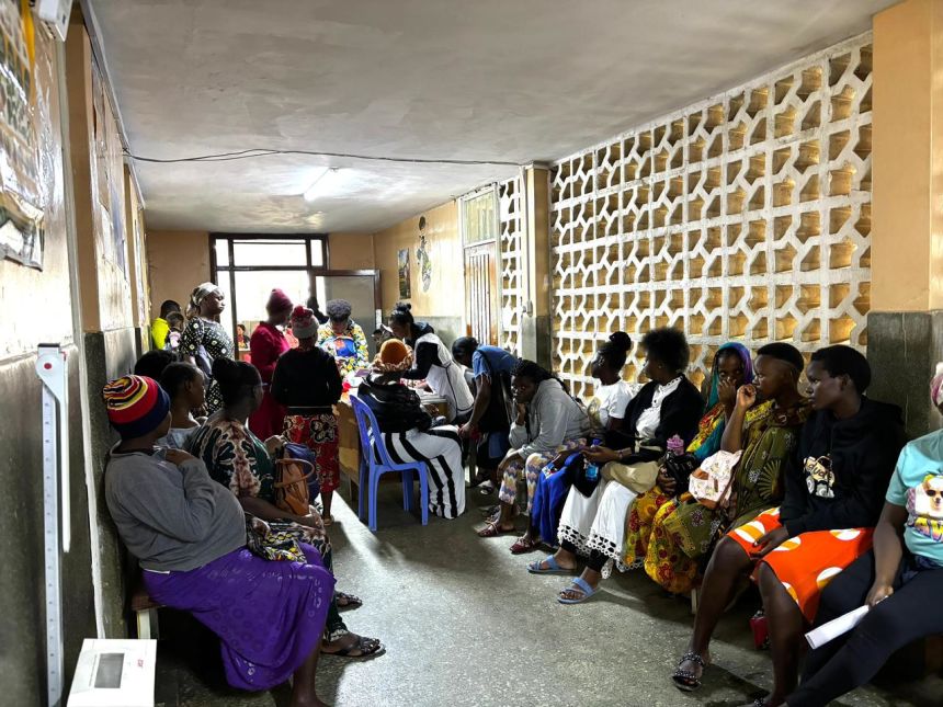 A mobile clinic set up by Reproductive Health Network Kenya in Kilifi County – which can take medical providers hours to reach – gives reproductive health services to women in the community.
