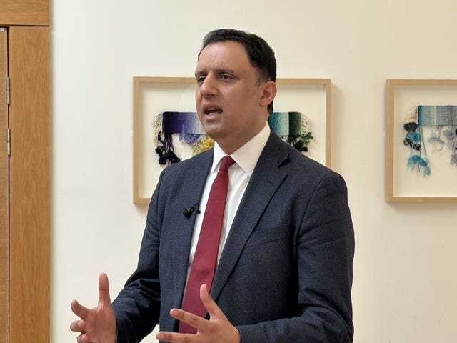 Labour leader Anas Sarwar
