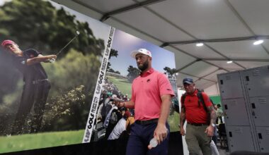 Jon Rahm at LIV Golf's stop in Mexico