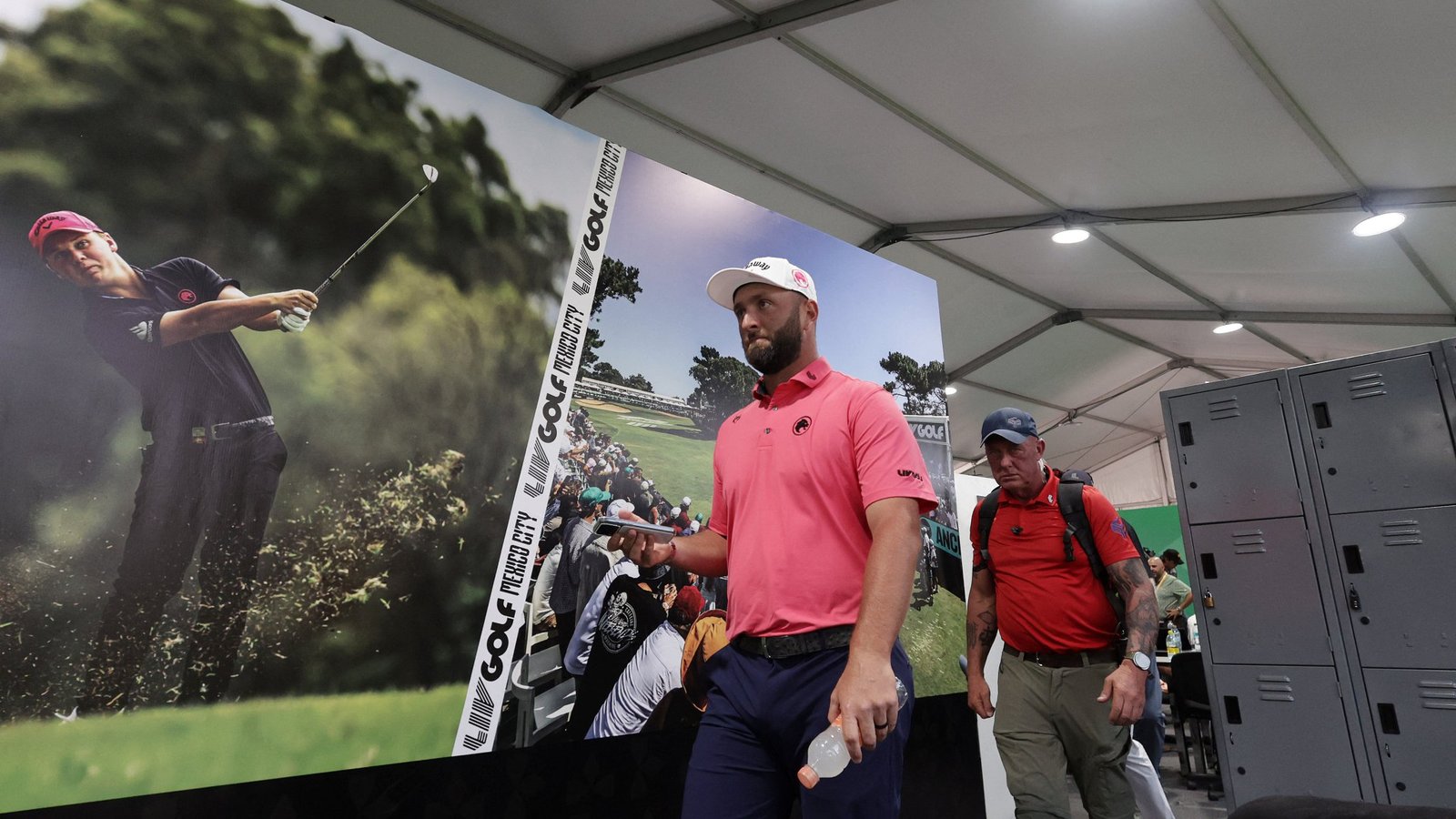 Jon Rahm at LIV Golf's stop in Mexico