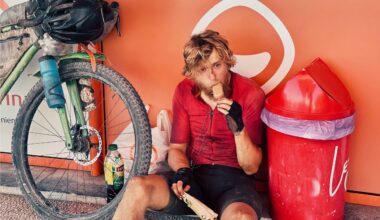 "My go-to hallucination is that I’m riding in a peloton of imaginary friends": The sleepless and very long adventures of Angus Young - Cycling News