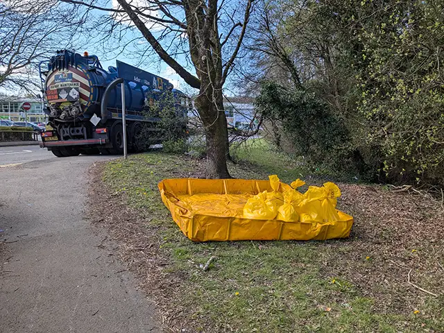 Source of pollution in Caerphilly stream identified