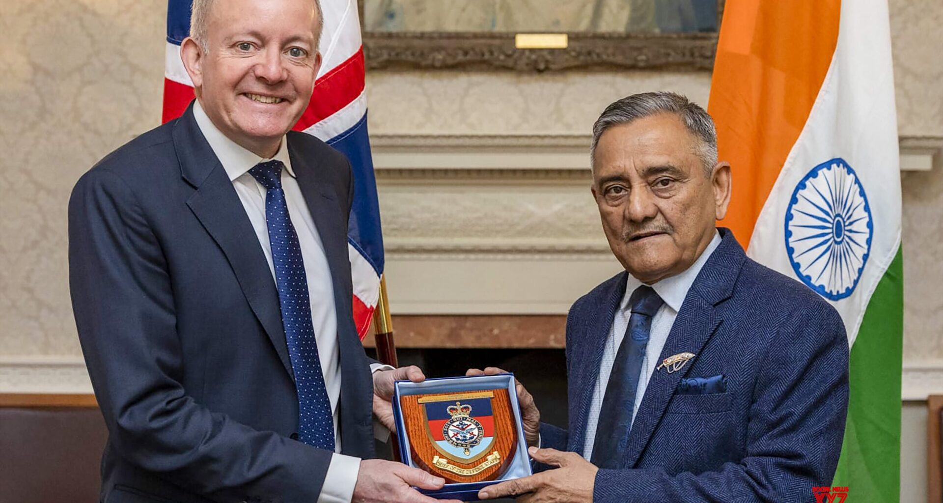 United Kingdom: CDS General Anil Chauhan Meets UK Defence Chief Sir Richard Knighton #Gallery
