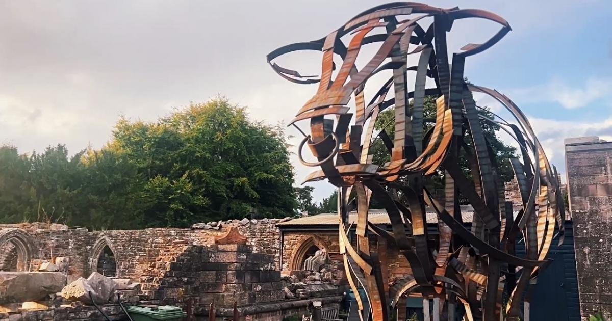 Graiggoch Rambo: a four‑tonne Limousin bull near Carlisle