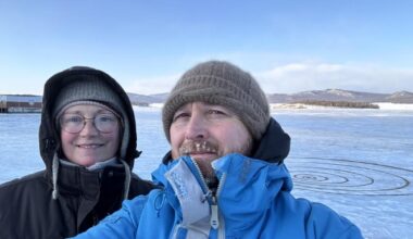 Artists from Sussex create land art in Mongolia project