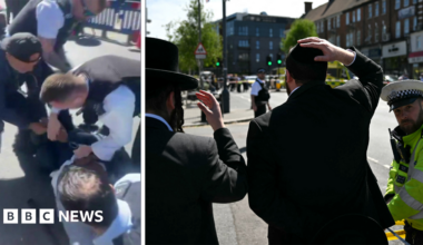 Police declare terrorist incident after two Jewish men stabbed in north London