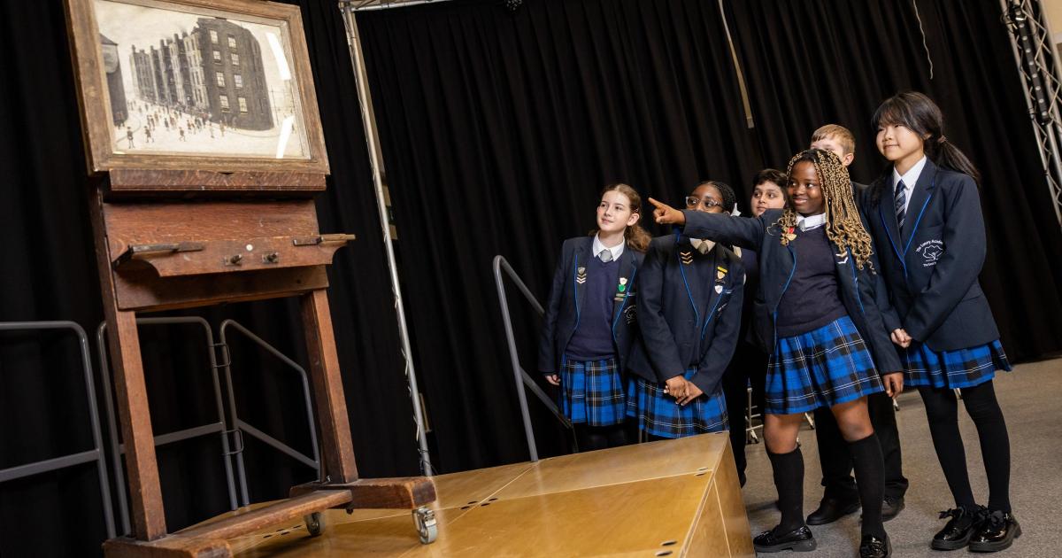 The Lowry Academy makes history with Lowry painting loan