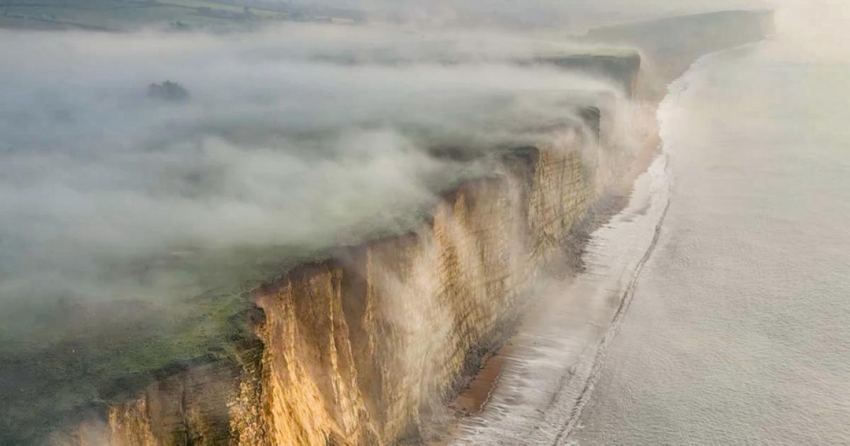West Bay shrouded in mist wins over photography judges