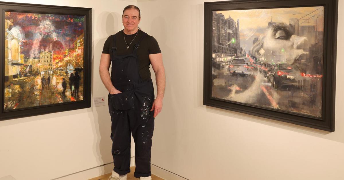 Acclaimed Greenock artist's Ukrainian refugees exhibition