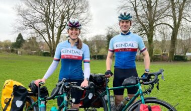 Kendal couple to cycle around the world in 14 months