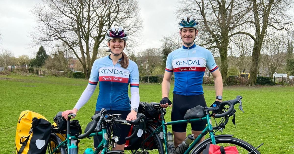 Kendal couple to cycle around the world in 14 months