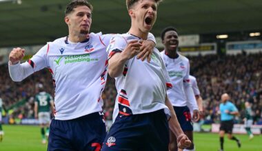 Plymouth Argyle 1-2 Bolton Wanderers: Full time match report