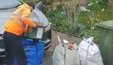 Stockton Council statement after bin men spotted mixing waste