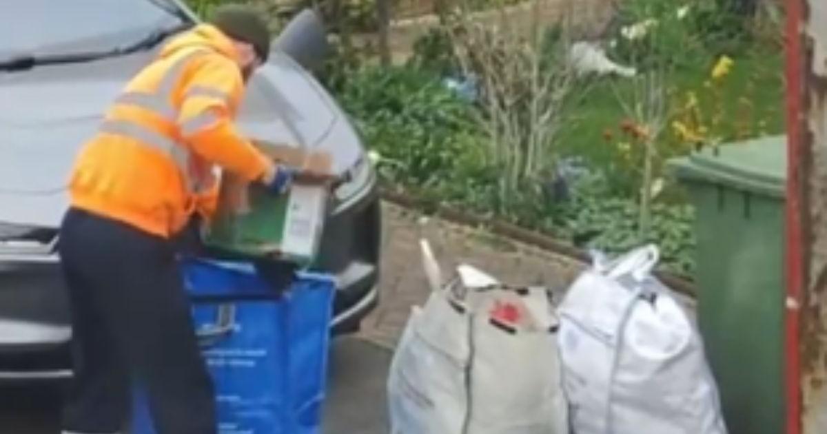Stockton Council statement after bin men spotted mixing waste