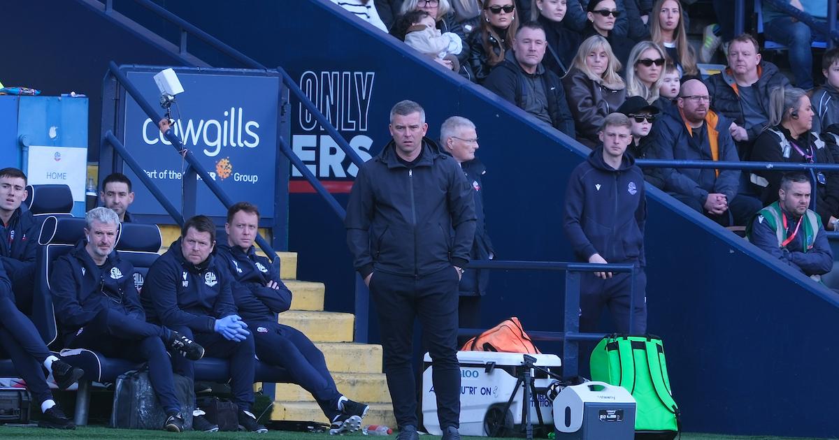 Bolton Wanderers 2-2 Stockport County: Manager reaction