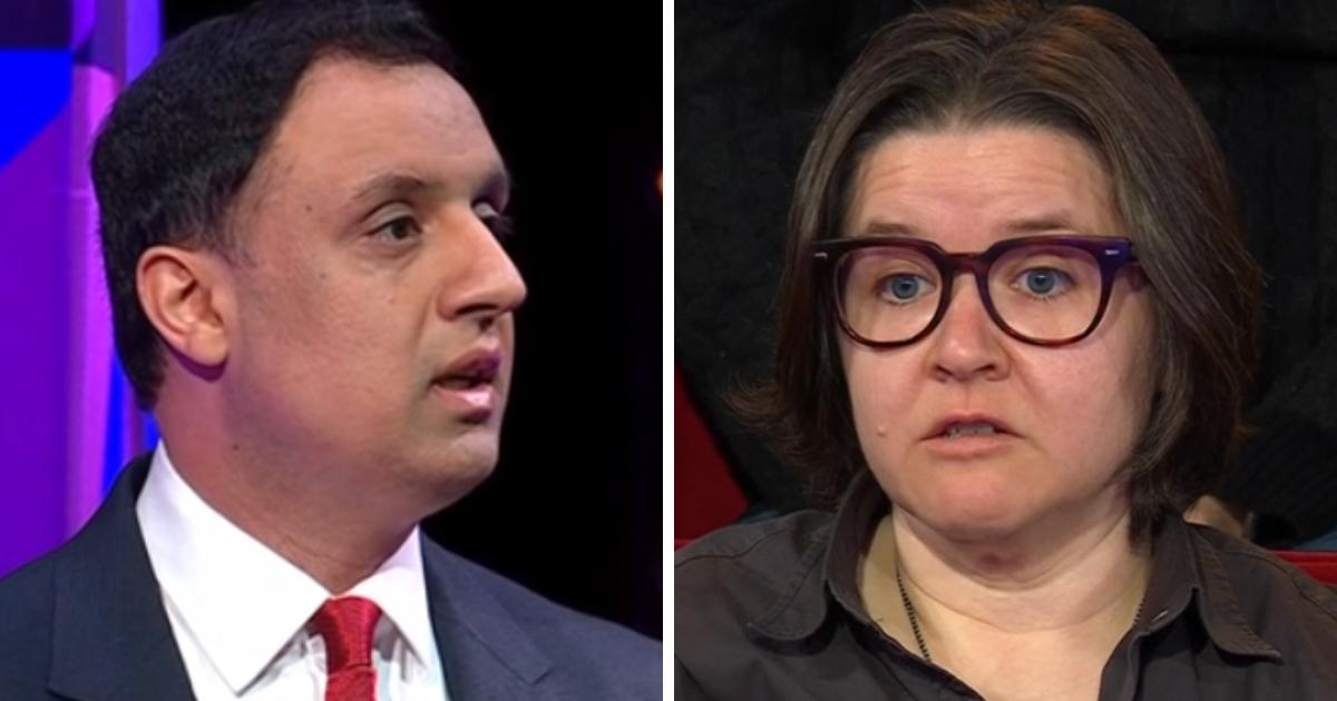 Applause as woman calls out Anas Sarwar live on BBC leaders debate