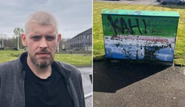 Locals hit out at 'appalling' sectarian graffiti in Linwood