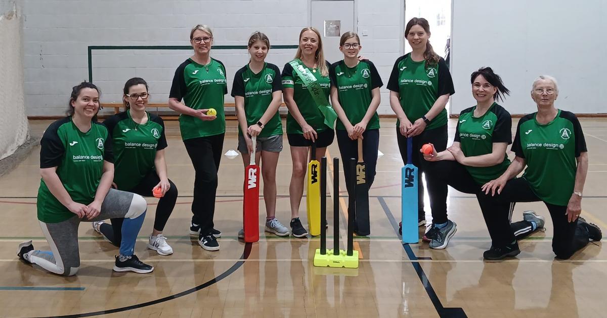 New Aldborough Cricket Club ladies' team to play first match