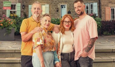 The Darlington family on new ITV Graham Norton show The Neighbourhood