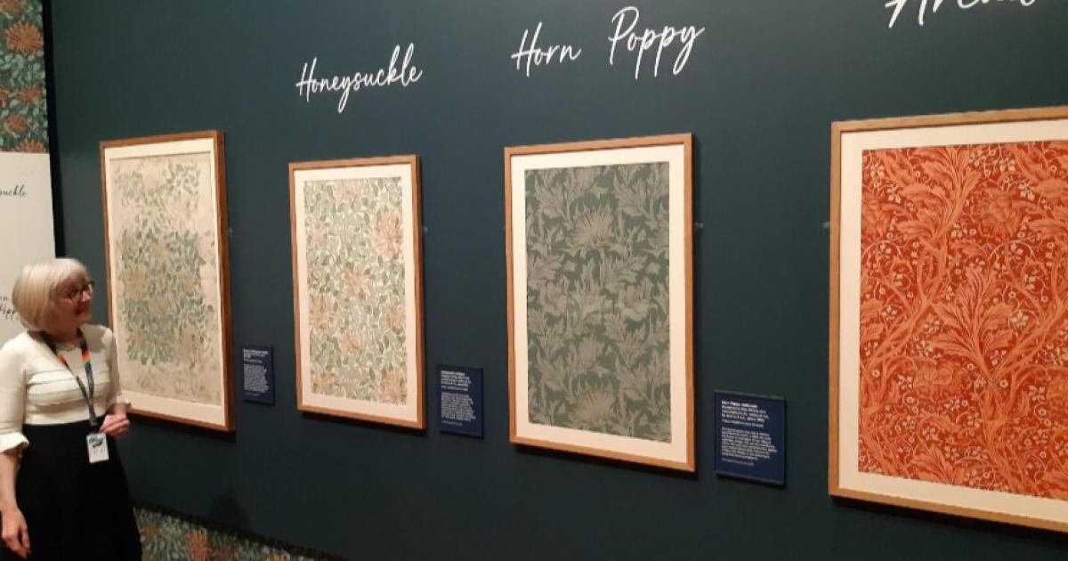 Lady Lever Gallery exhibition on designer May Morris