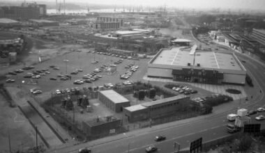 Amazing birds-eye photographs of Southampton in 1990