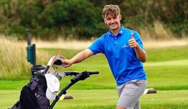 Horsford mum champions 18-year-old son's golfing career