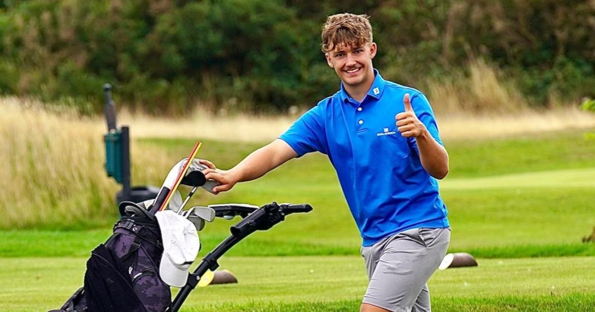 Horsford mum champions 18-year-old son's golfing career