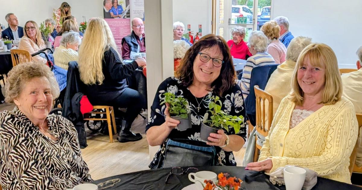 Dorset care home and home care provider host cream tea event