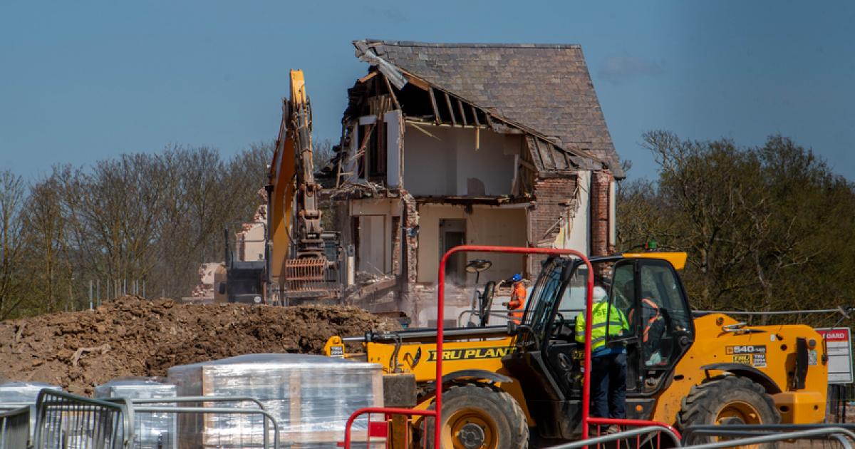 Felixstowe Ferry Golf Club make progress on new clubhouse
