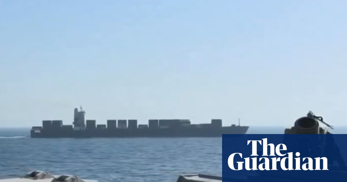US military seized Iranian-flagged container ship, Trump says | US military