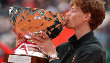 How Jannik Sinner’s Masters streak compares to Djokovic, Nadal, Federer after Monte Carlo title