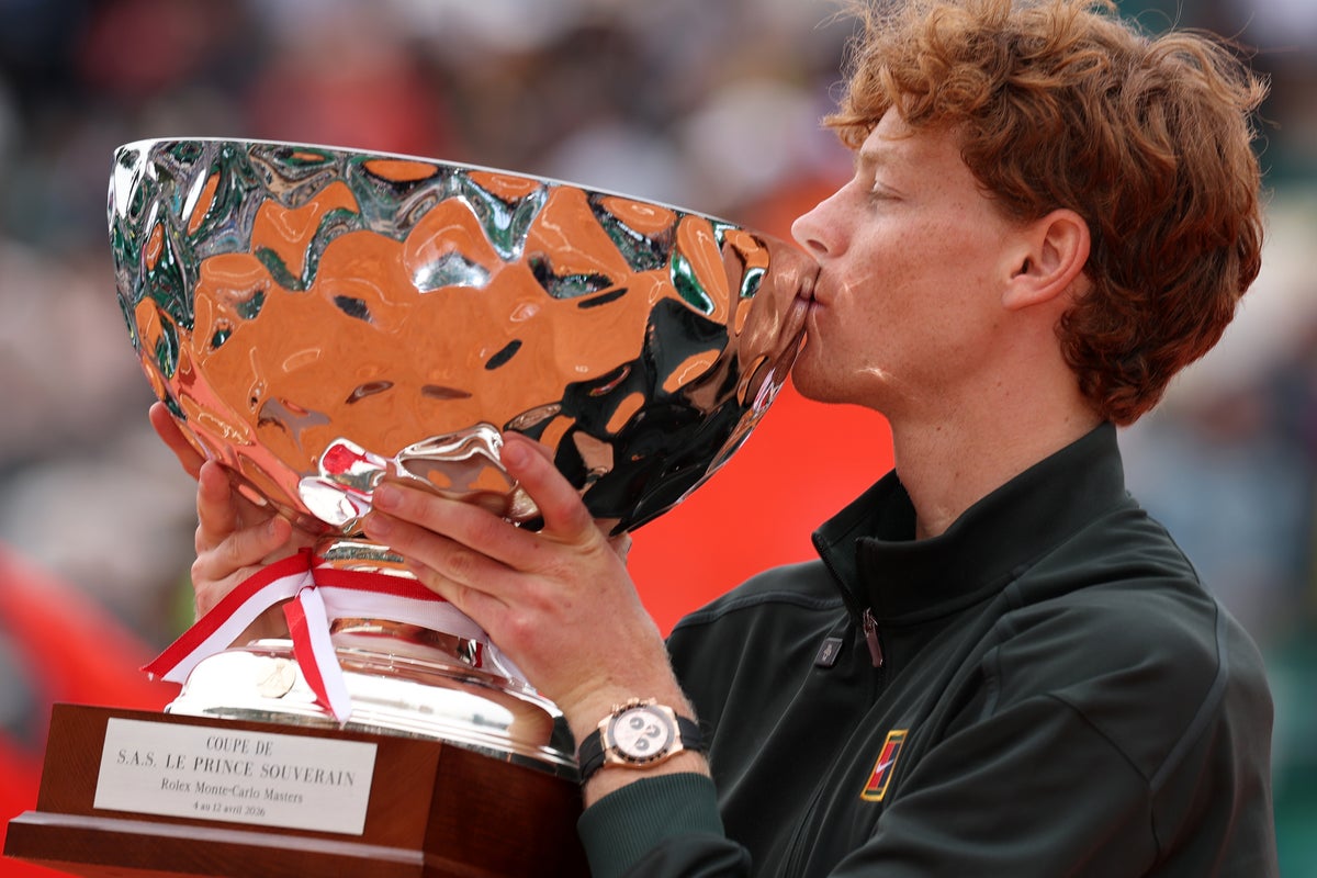 How Jannik Sinner’s Masters streak compares to Djokovic, Nadal, Federer after Monte Carlo title