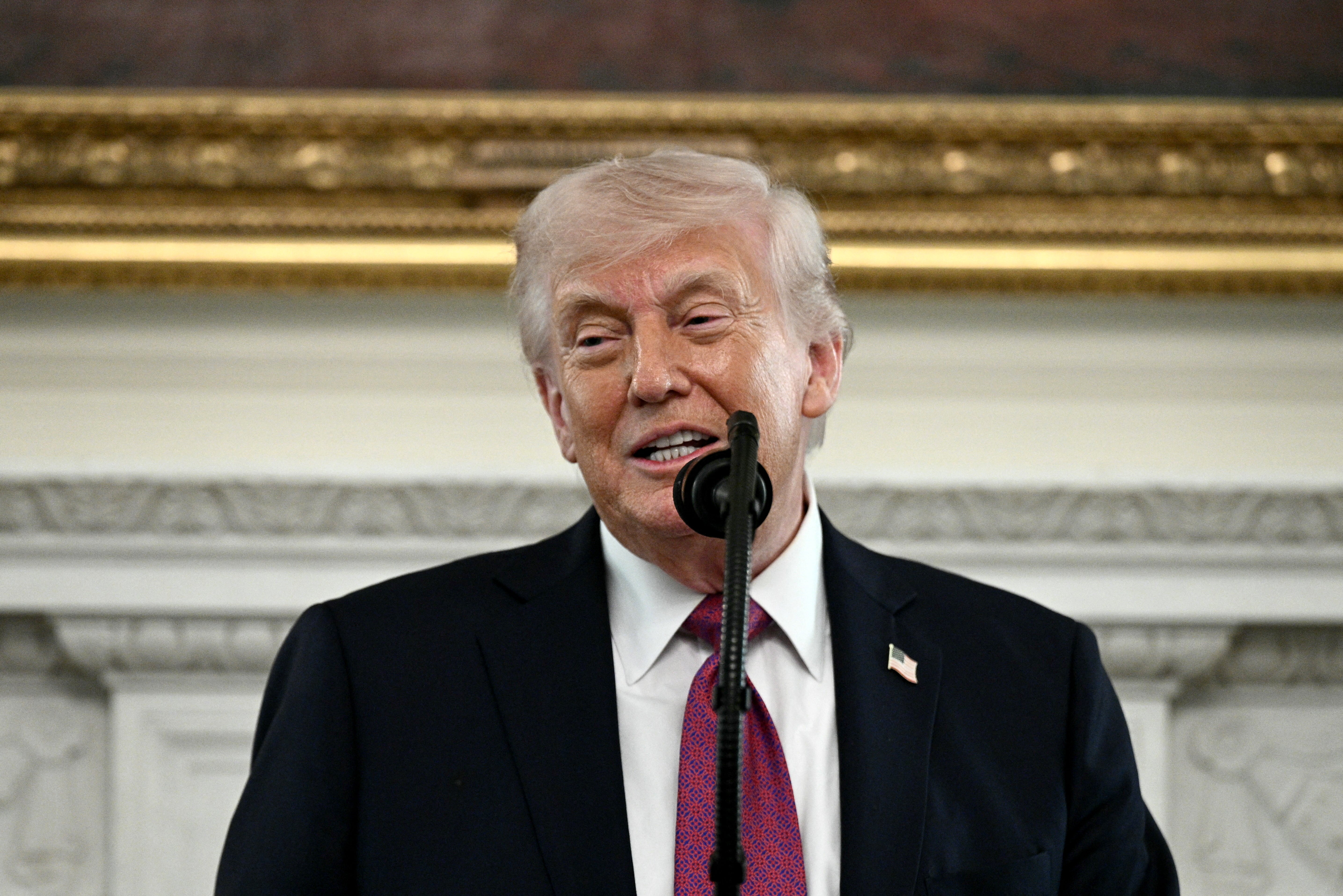 US president Donald Trump said the state visit could repair relations