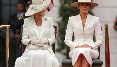Trump cracks awkward marriage joke to Melania with King Charles watching after Jimmy Kimmel ‘widow’ uproar