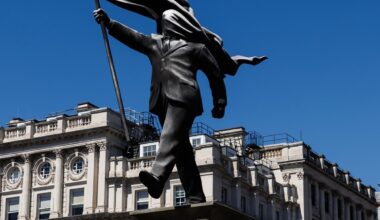 Banksy confirms he is behind new central London statue after furious debate - London Evening Standard