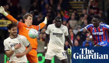 West Ham earn point at Crystal Palace to relegate Wolves and widen gap to Spurs | Premier League
