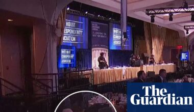 Cool as a cucumber: man calmly ate salad as press dinner shooting unfolded | White House correspondents' dinner shooting