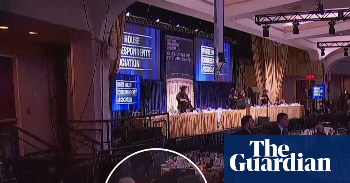 Cool as a cucumber: man calmly ate salad as press dinner shooting unfolded | White House correspondents' dinner shooting