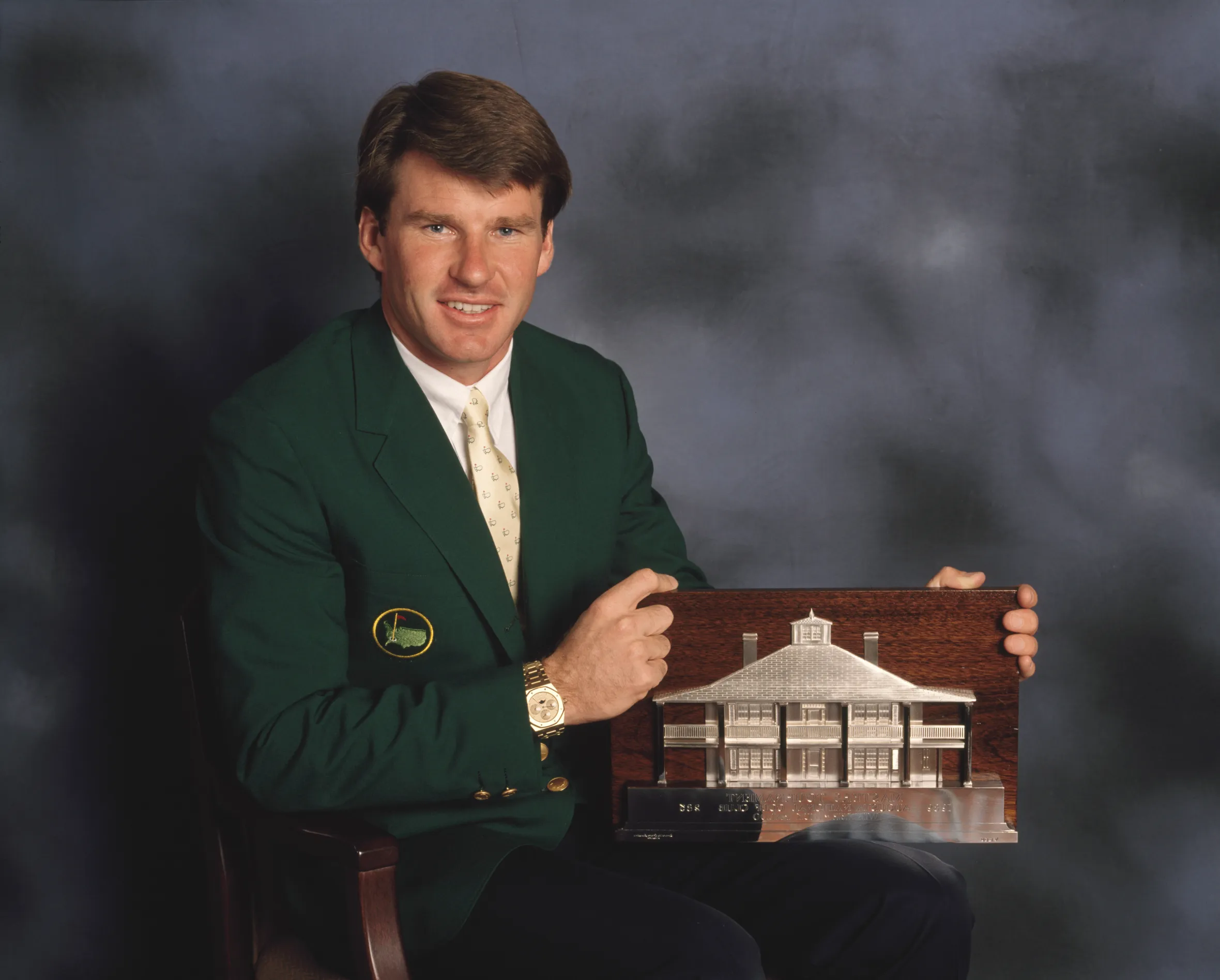 Nick Faldo portrait