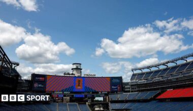 Image of the Boston Stadium in Foxborough, Massachusetts