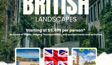 Local travel club plans 2027 United Kingdom trip with info night