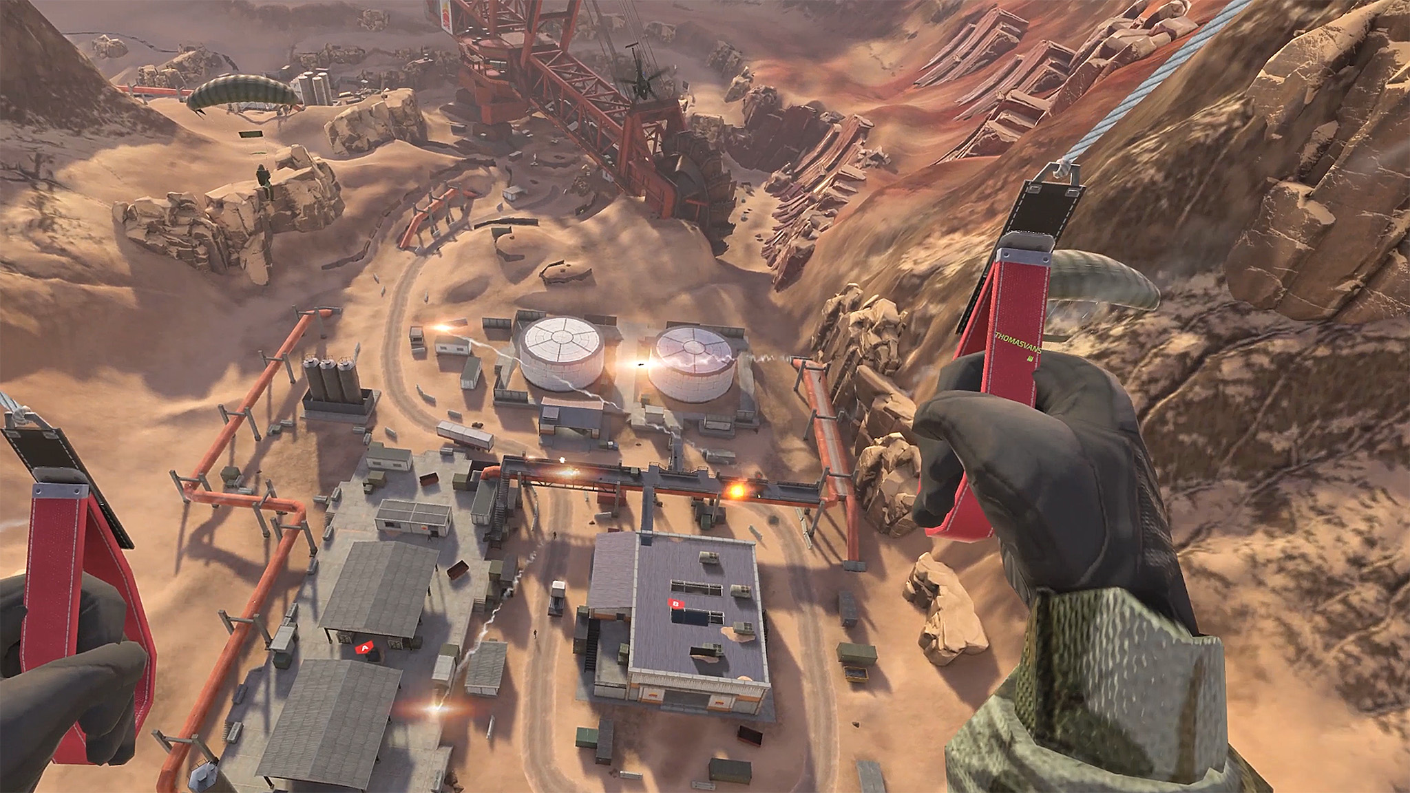 An official screenshot of Forefront on the Meta Quest 3