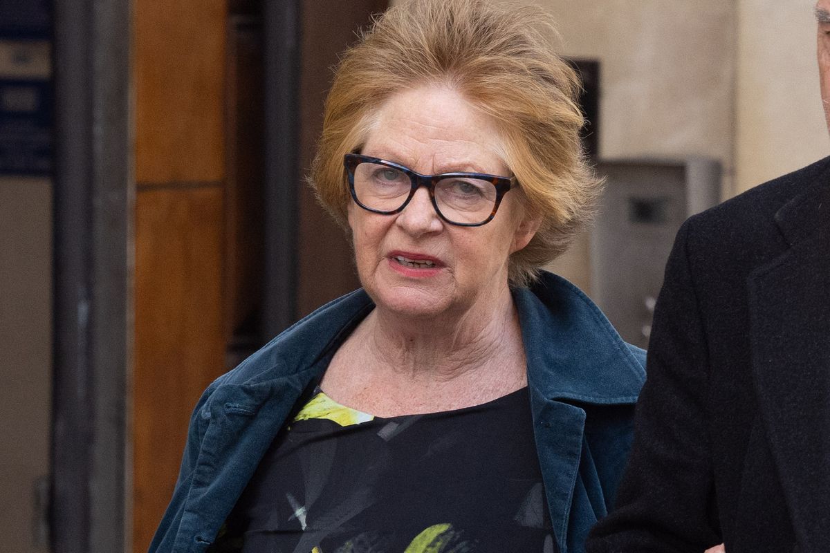 Fiona Hodge arriving at Bristol Crown court where,  Monday 13 April 2026 she  is on trial for causing death by careless driving. The offence happened in  June 2024  following the death of Donna Crossman on Brunel Way before a Take That concert at Ashton Gate Stadium