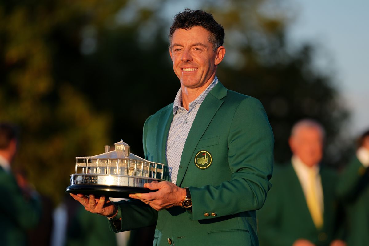 Rory McIlroy after winning the Masters